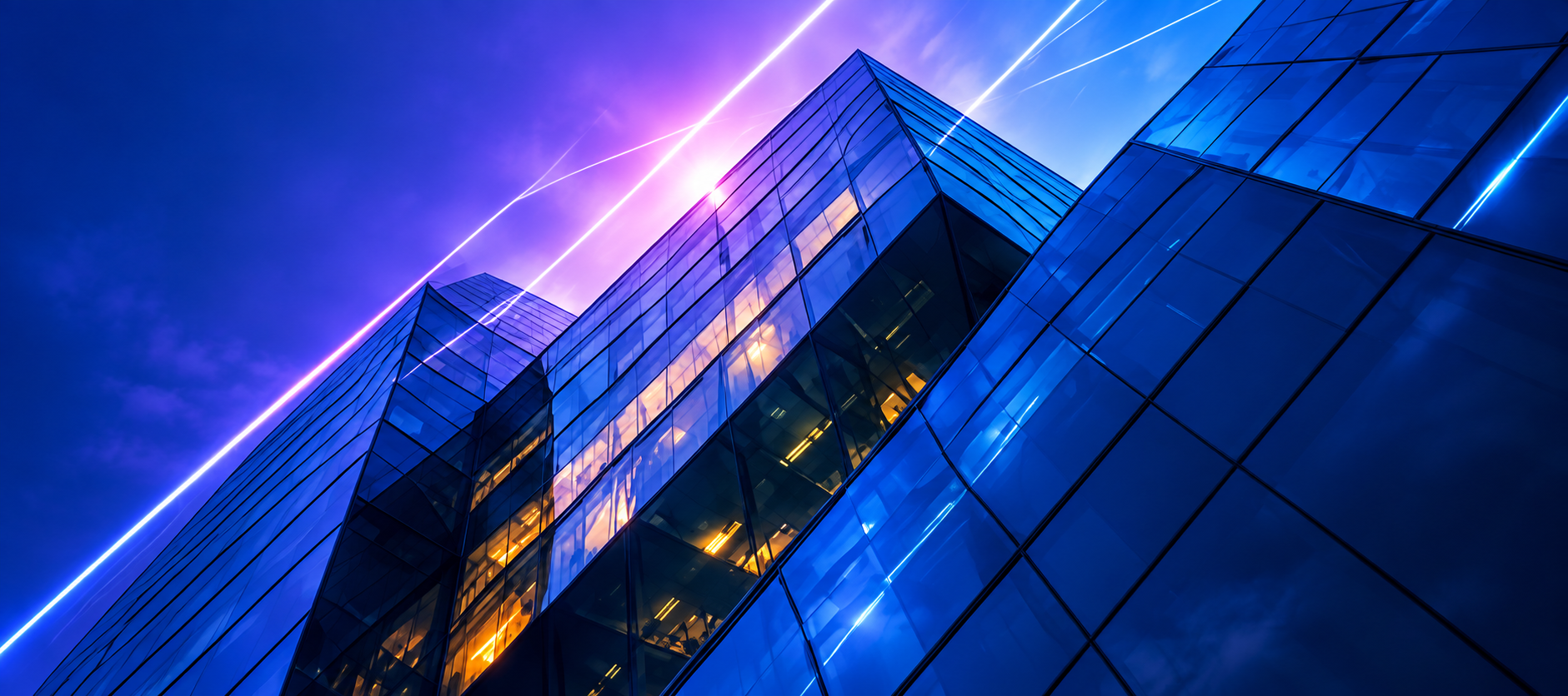 Modern office building